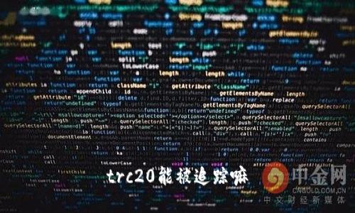 trc20能被追踪嘛
